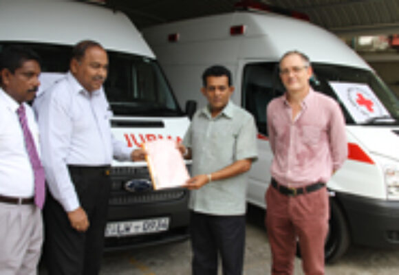 Red Cross donates ambulances to Eastern Hospitals