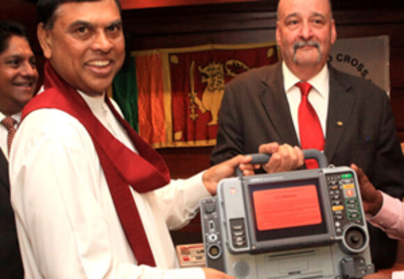 Red Cross donates 23 million rupees worth medical equipment to Health Ministry