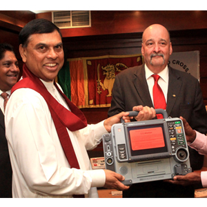 Red Cross donates 23 million rupees worth medical equipment to Health Ministry