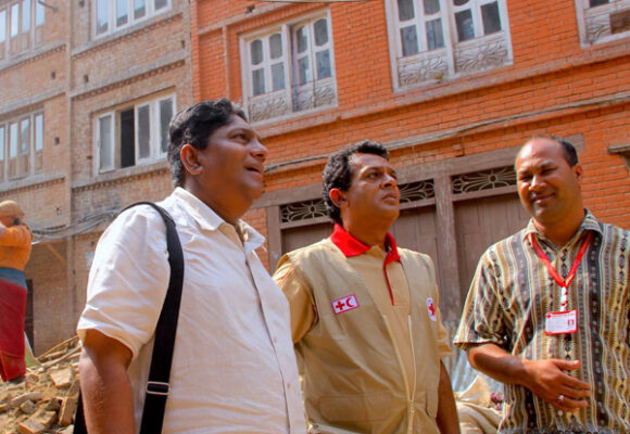 Supporting Nepal Red Cross to rebuild