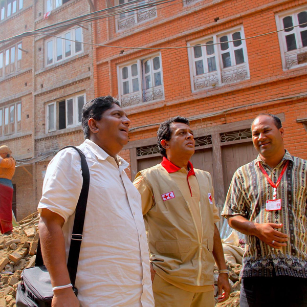 Supporting Nepal Red Cross to rebuild