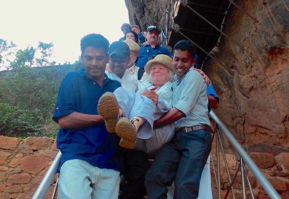 Providing life saving support at world renowned Sigiriya