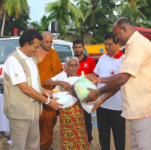 Red Cross continues relief support in affected areas; while support from international community grows