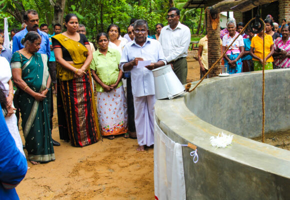 Disaster risk reduction projects serving over 400 families, vested in the public