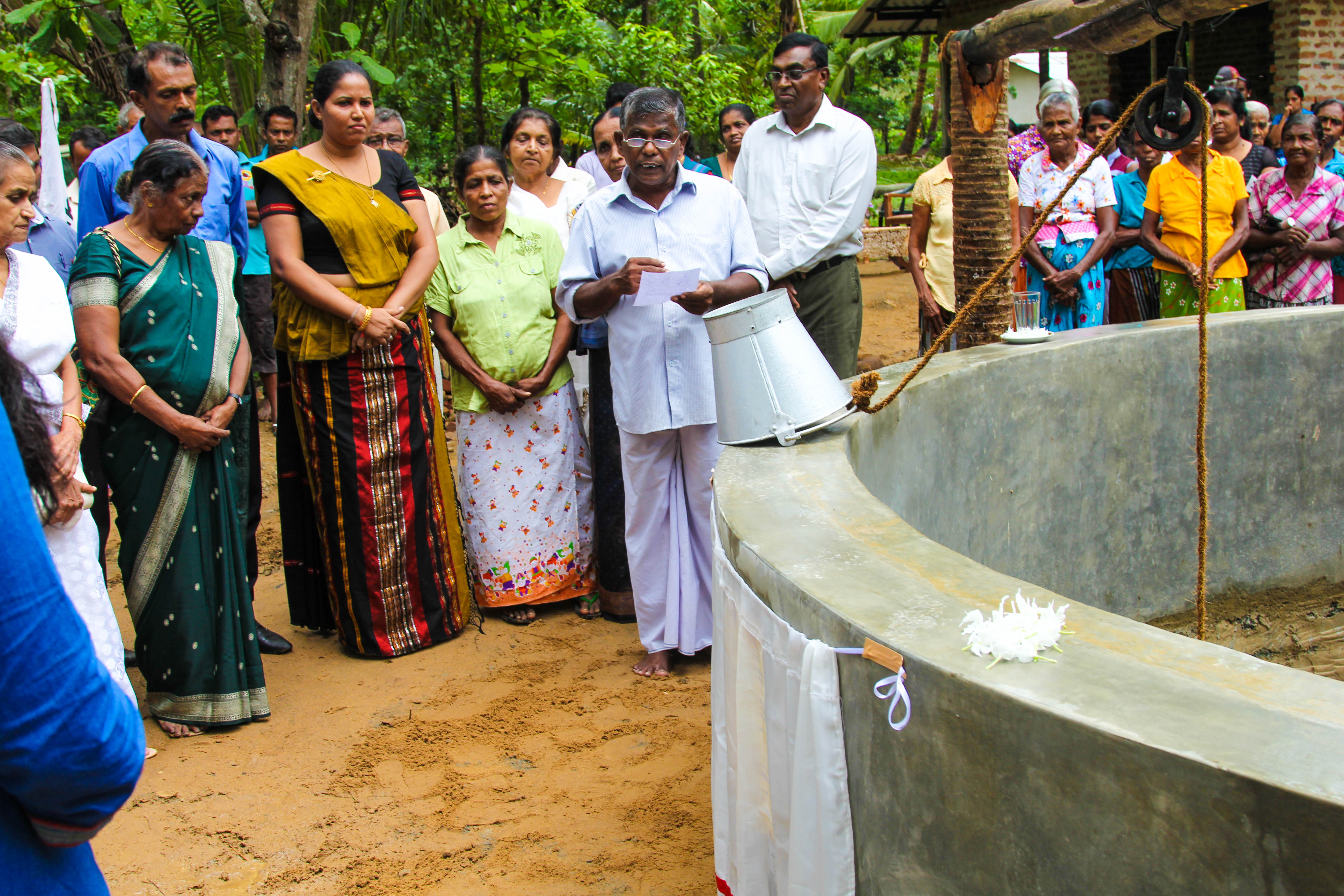 Disaster risk reduction projects serving over 400 families, vested in the public
