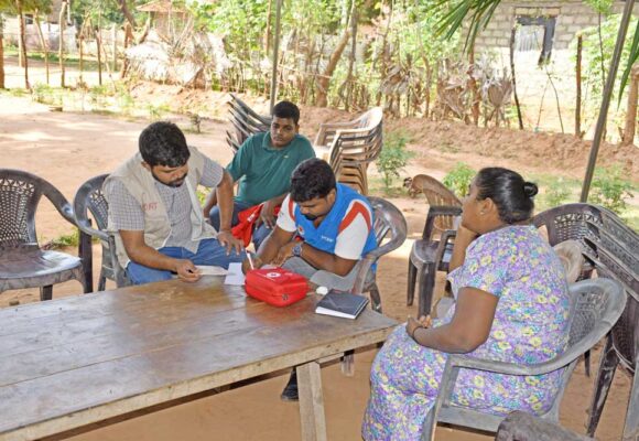 A story of flood affected in the North of Sri Lanka