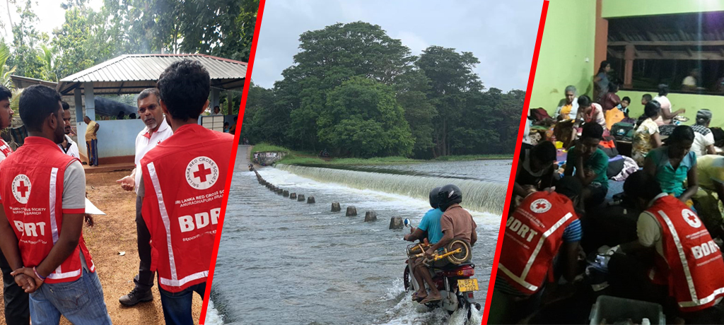 Red Cross Volunteers have begun Needs Assessments and providing relief to the affected communities