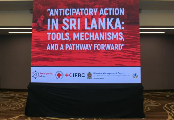 An anticipatory action workshop in Sri Lanka: tools, mechanisms and a pathway forward