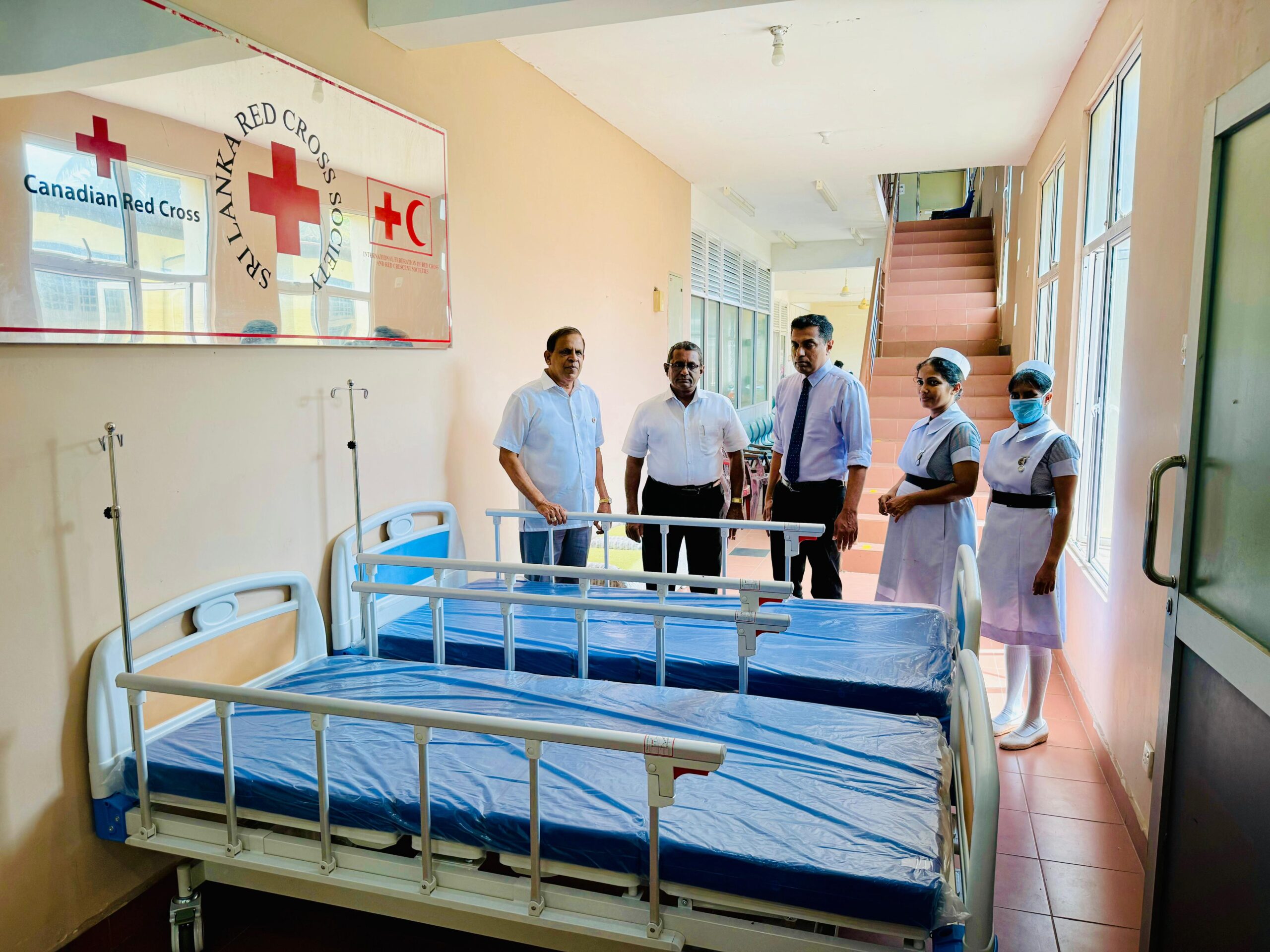 Sri Lanka Red Cross Society Donates Two ICU Beds
