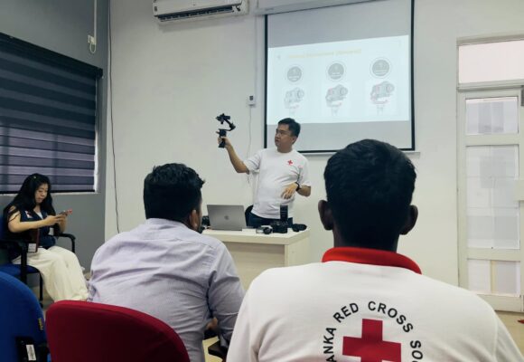 Singapore Red Cross Crosses Borders in Partnership to Conduct 3-Day Media Training, Strengthening Sri Lanka Red Cross’ Emergency Response Communication through Photography, Videography, and Drone Technology