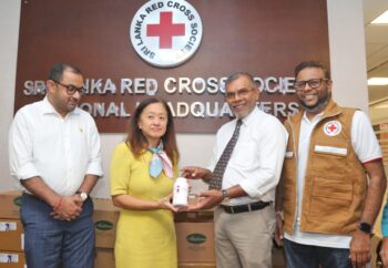 U.S. Ambassador Julie Chung Visits Sri Lanka Red Cross; AMCHAM Donates Essential Medicines for Flood-Affected Communities