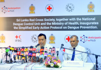 SLRCS, IFRC National Dengue Control Unit and the Ministry of Health Launch Simplified Early Action Protocol for Dengue Prevention