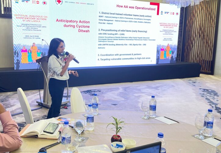 National Dialogue on Anticipatory Action Highlights Protection and SRH Integration in Sri Lanka
