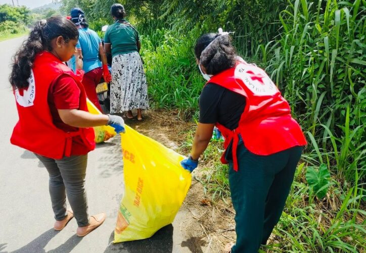Sri Lanka Red Cross Society Strengthens Dengue Prevention Efforts Through Community Cleanup Campaign